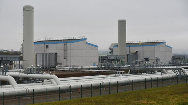 Gascade gas-compressing station in Eisleben - Sputnik International