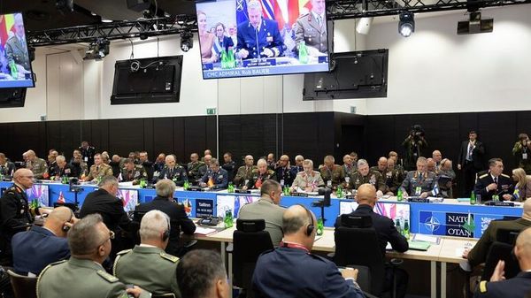 The Chair of the NATO Military Committee, Admiral Rob Bauer speaks at an alliance conference in Estonia. Saturday, September 17, 2022. - Sputnik International