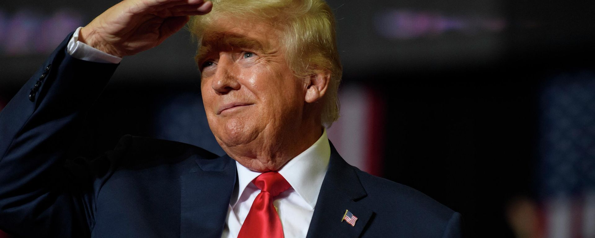 Former President Donald Trump speaks at a Save America Rally to support Republican candidates running for state and federal offices in the state at the Covelli Centre on September 17, 2022 in Youngstown, Ohio - Sputnik International, 1920, 02.10.2022