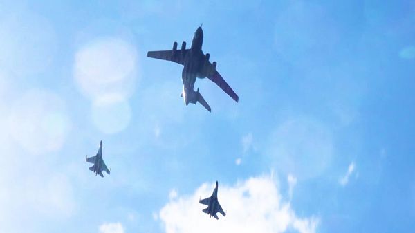 Military aircraft during exercises of the Russian Navy at the naval base in Tartus, Syria. - Sputnik International