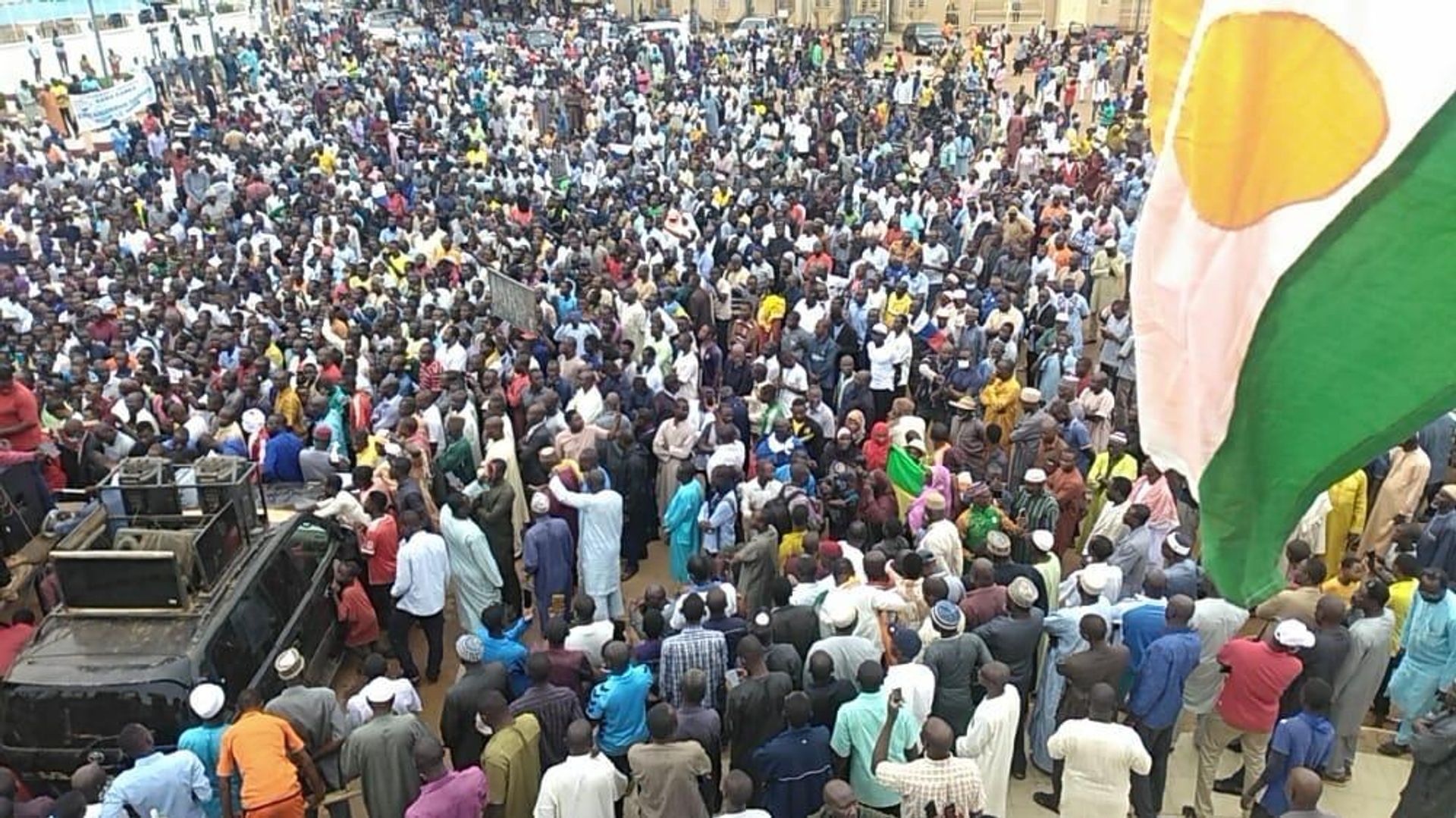 Protests against French military in Niger Protests against French military in Niger - Sputnik International, 1920, 19.09.2022