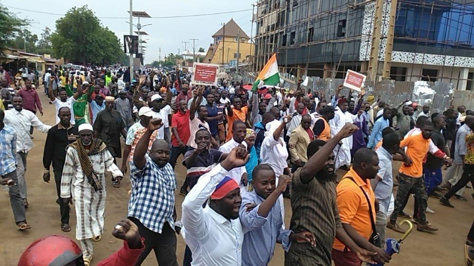 Protests against French military in Niger Protests against French military in Niger - Sputnik International, 1920, 19.09.2022