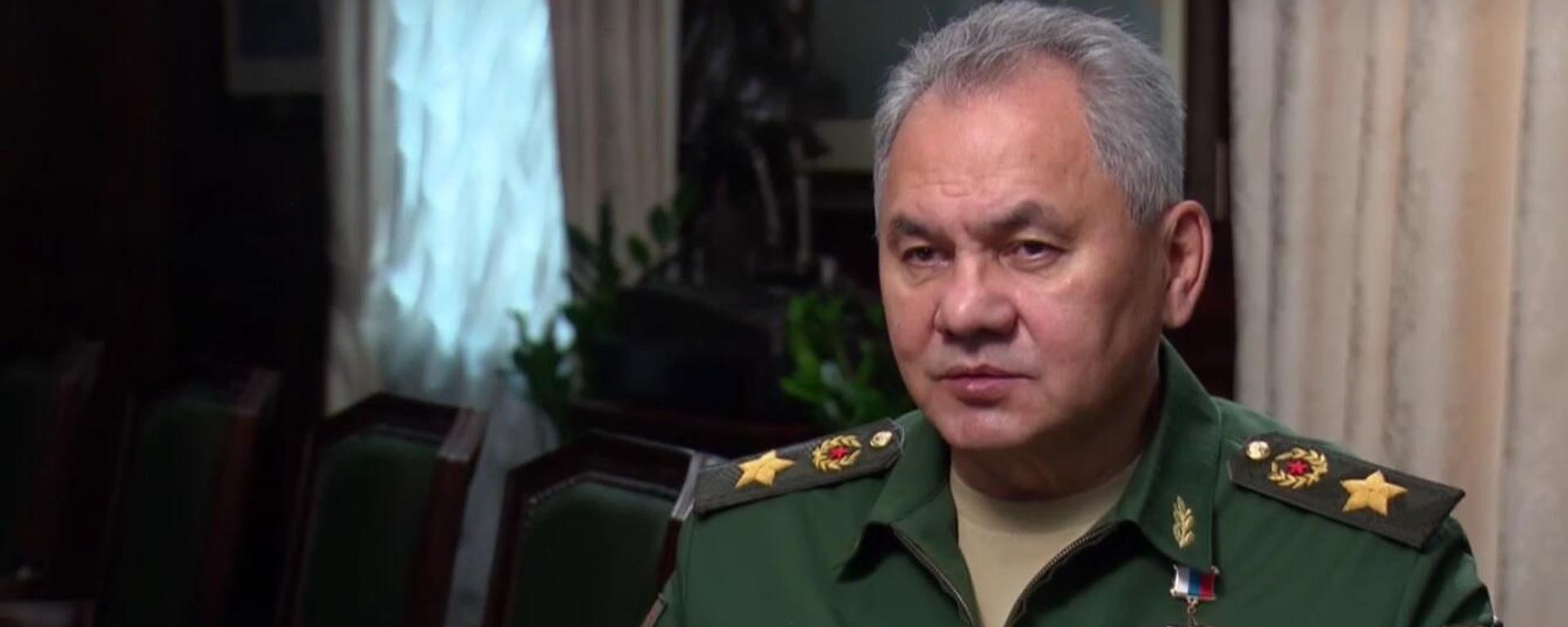 Russian Defense Minister Sergei Shoigu delivers a speech on partial mobilization Russian Defense Minister Sergei Shoigu delivers a speech on partial mobilization - Sputnik International, 1920, 21.09.2022
