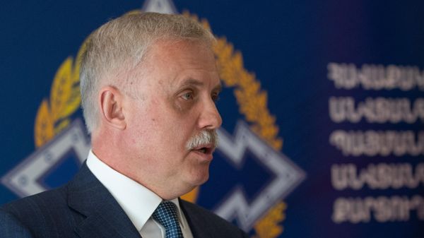 CSTO Secretary General Stanislav Zas in Yerevan, Armenia - Sputnik International