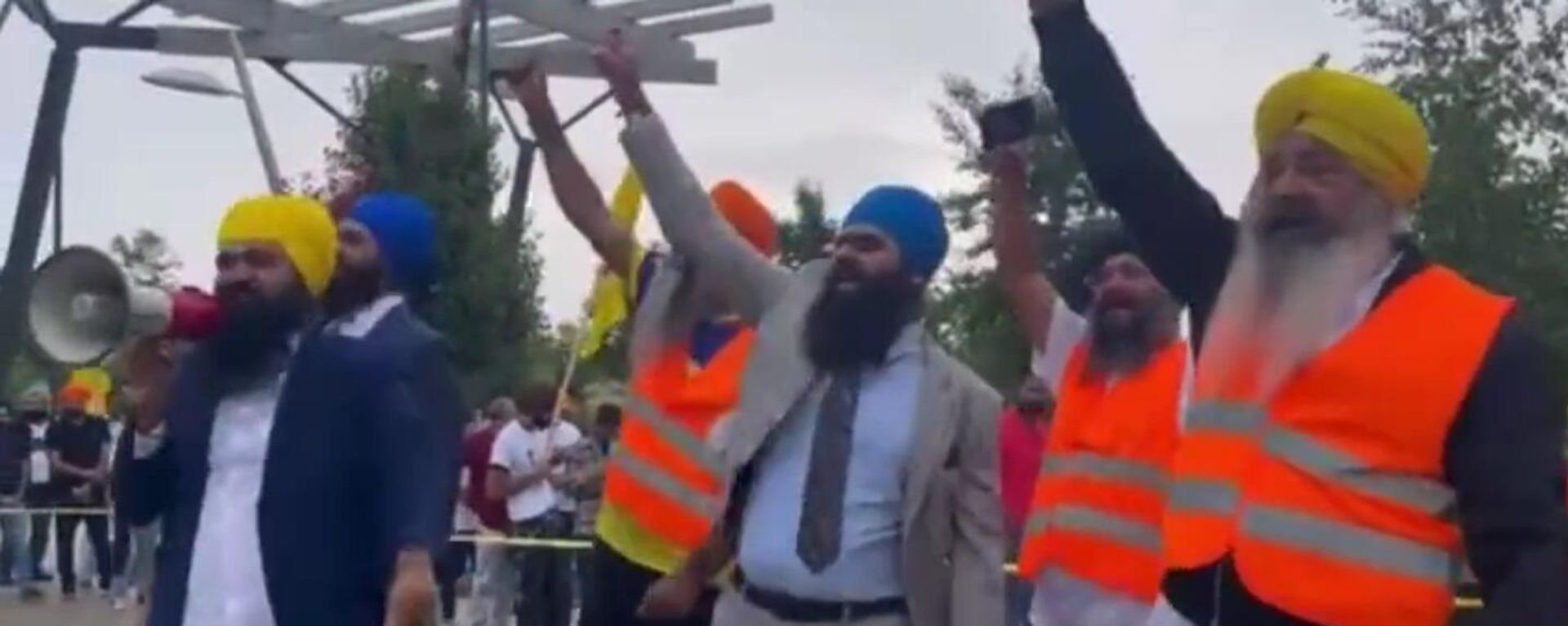 Sikhs in Canada Toronto held Referendum over khalistan and also raised slogan  - Sputnik International, 1920, 22.09.2022