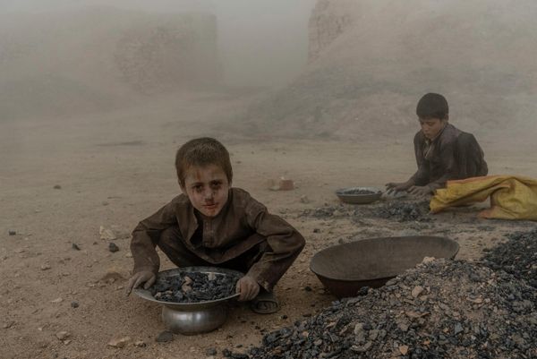 Afghan children work in a brick factory on the outskirts of Kabul, Afghanistan, Saturday, Aug. 20, 2022.  - Sputnik International