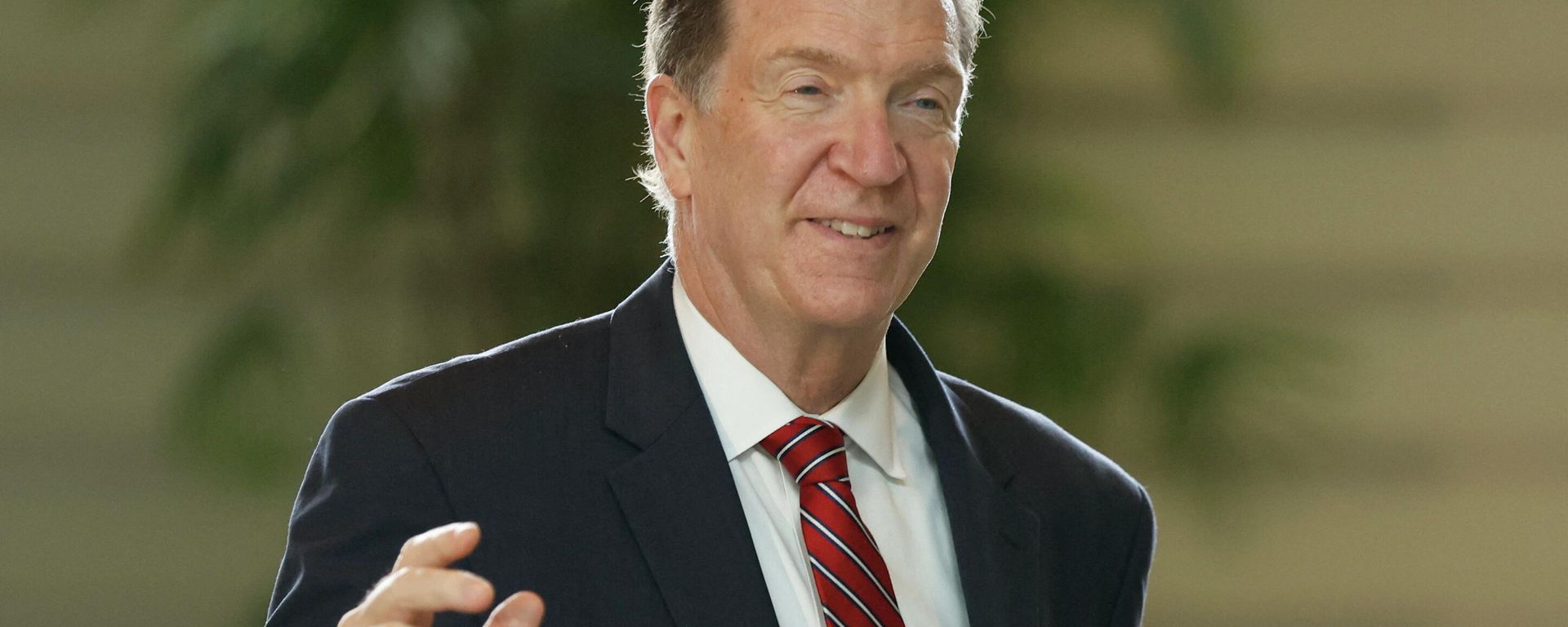 World Bank Group President David Malpass arrives for a meeting with Japan's Prime Minister Fumio Kishida (not pictured) at Kishida's official residence in Tokyo on September 13, 2022. World Bank Group President David Malpass arrives for a meeting with Japan's Prime Minister Fumio Kishida (not pictured) at Kishida's official residence in Tokyo on September 13, 2022. - Sputnik International, 1920, 23.09.2022