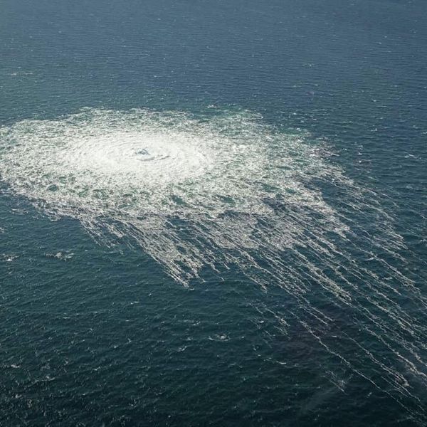 The gas leak location on the Nord Stream 2 pipeline. On September 26, Nord Stream 2 AG reported an emergency on one of the strands of Nord Stream 2 in Danish waters near the island of Bornholm, accompanied by a sharp drop in pressure. For editorial use only. No archiving, commercial use, or advertising campaigns allowed. - Sputnik International