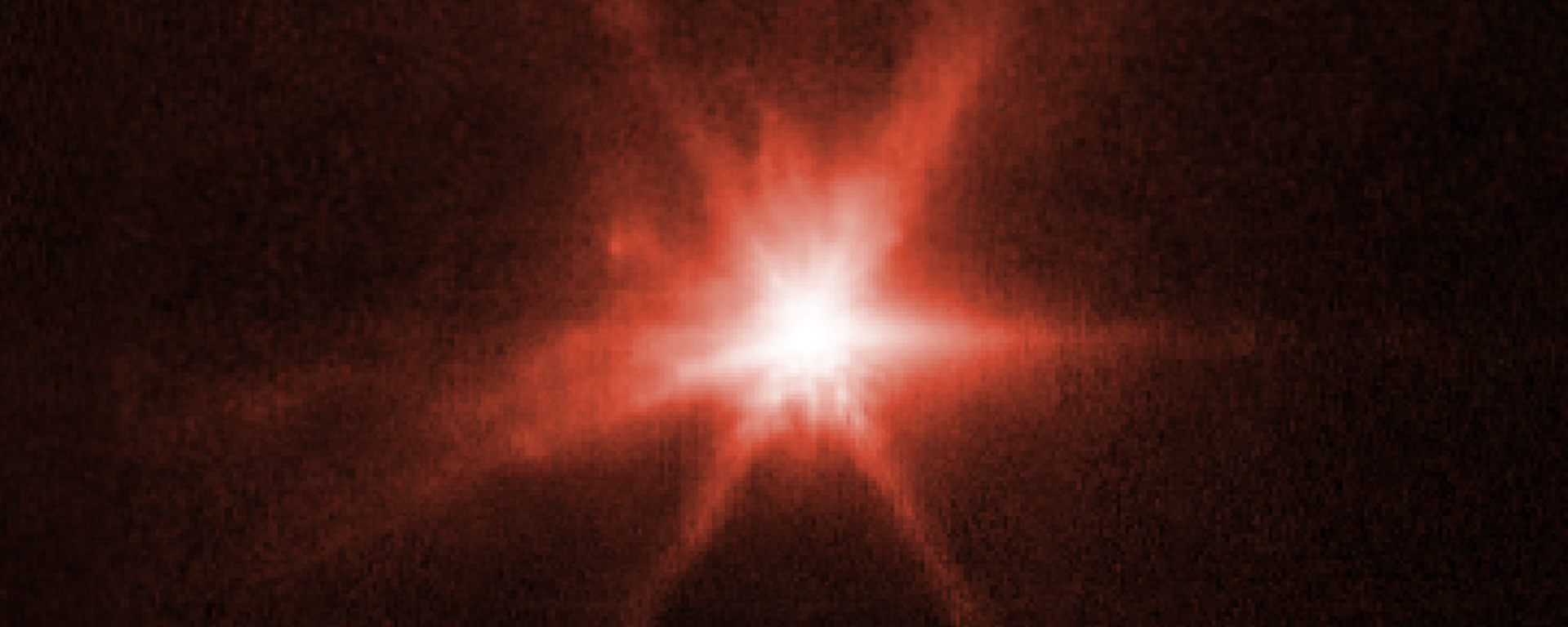 Dimorphos, the asteroid moonlet in the double-asteroid system of Didymos, about 4 hours after NASA’s Double Asteroid Redirection Test (DART) made impact Dimorphos, the asteroid moonlet in the double-asteroid system of Didymos, about 4 hours after NASA’s Double Asteroid Redirection Test (DART) made impact - Sputnik International, 1920, 30.09.2022