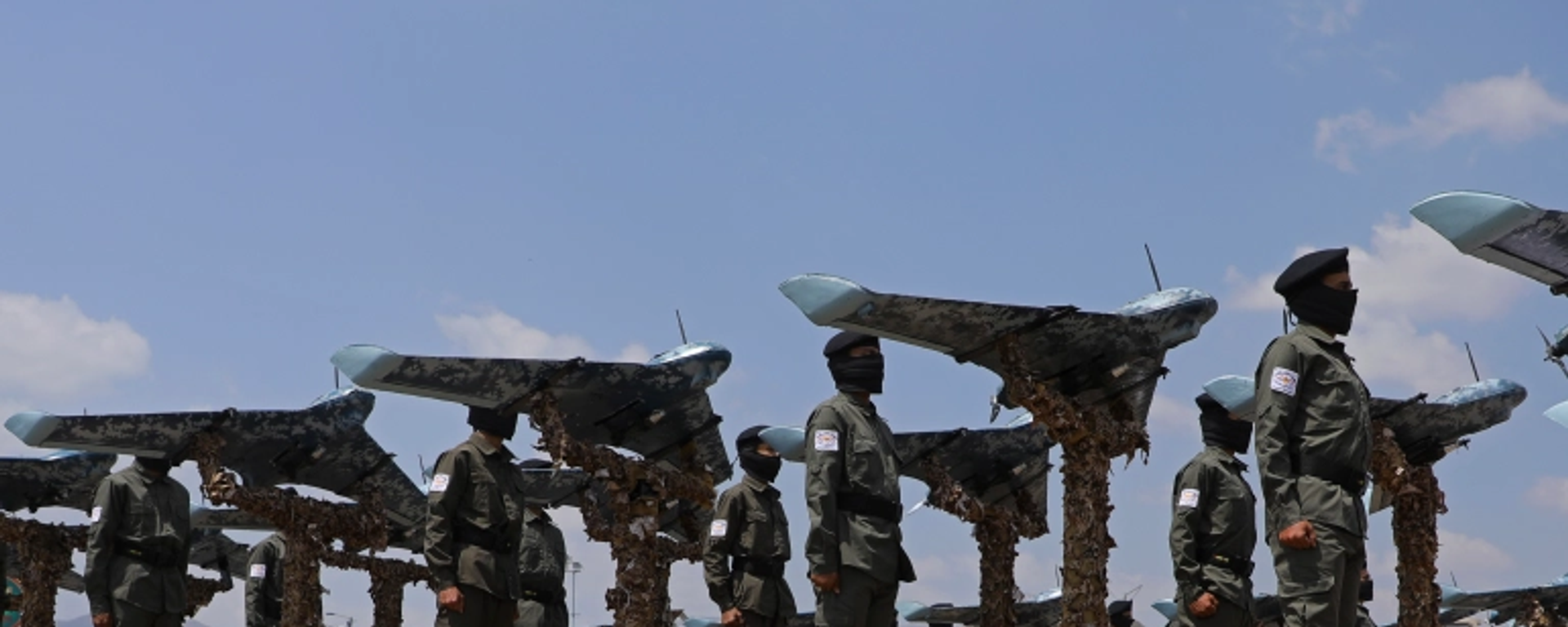 Houthi Drone parade - Sputnik International, 1920, 20.07.2024