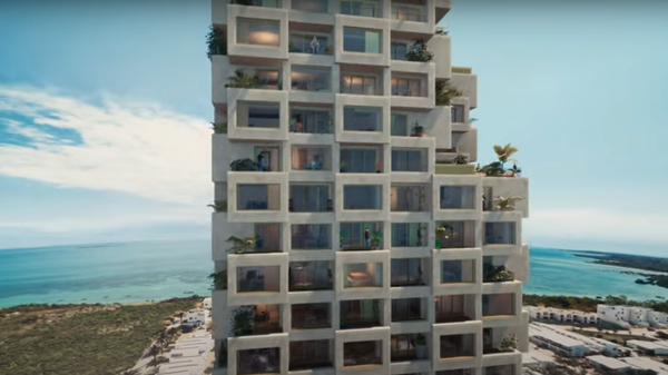 A screenshot from a Burj Zanzibar promotional video on YouTube - Sputnik International