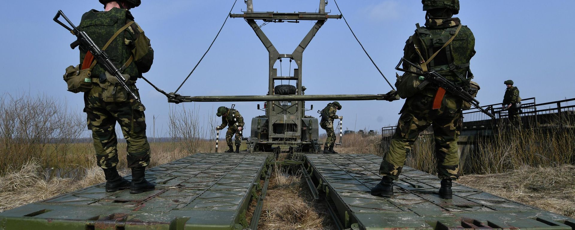 Belarusian forces engaged in joint training with their Russian counterparts during exercises in Vitebsk region, Belarus. File photo. Belarusian forces engaged in joint training with their Russian counterparts during exercises in Vitebsk region, Belarus. File photo. - Sputnik International, 1920, 10.10.2022
