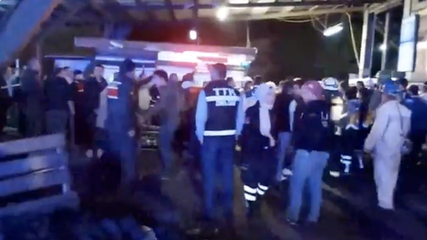 First Responders at Mine Explosion in Bartin, Northern Turkey - Sputnik International