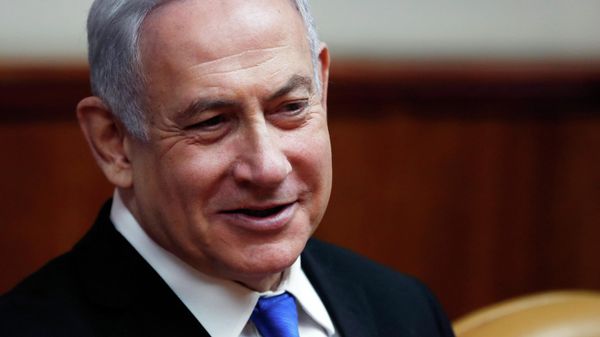 FILE PHOTO: Israeli Prime Minister Benjamin Netanyahu smiles during the weekly cabinet meeting in Jerusalem December 8, 2019.  - Sputnik International