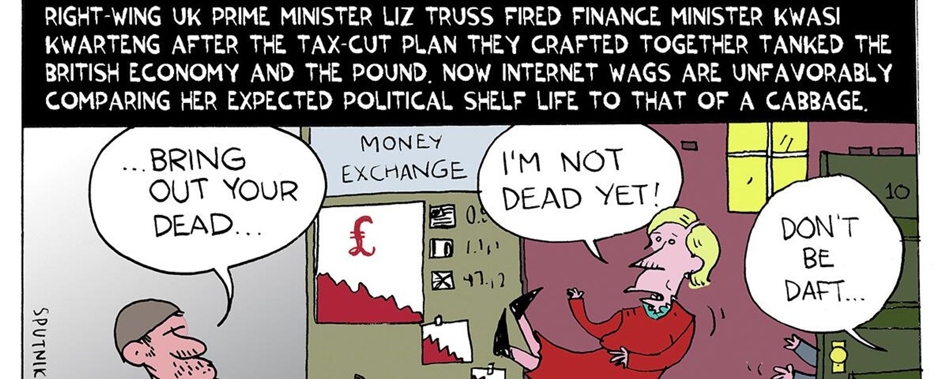UK Prime Minister Liz Truss is Not Expected to Last UK Prime Minister Liz Truss is Not Expected to Last - Sputnik International, 1920, 16.10.2022