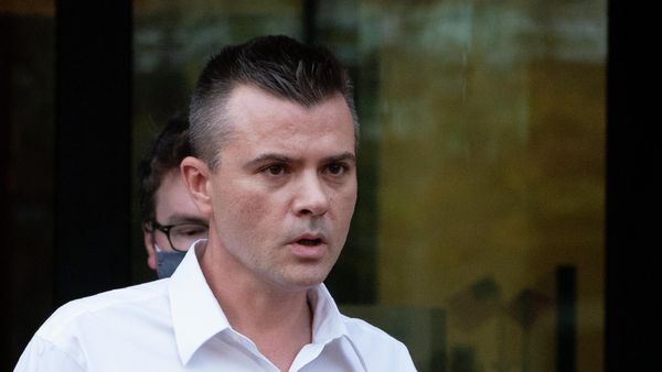 FILE - Igor Danchenko leaves Albert V. Bryan United States Courthouse in Alexandria, Va., Nov. 4, 2021. A jury has heard closing arguments in Danchenko's trial, the think tank analyst accused of lying to the FBI about his role in the creation of a discredited dossier about former President Donald Trump. - Sputnik International