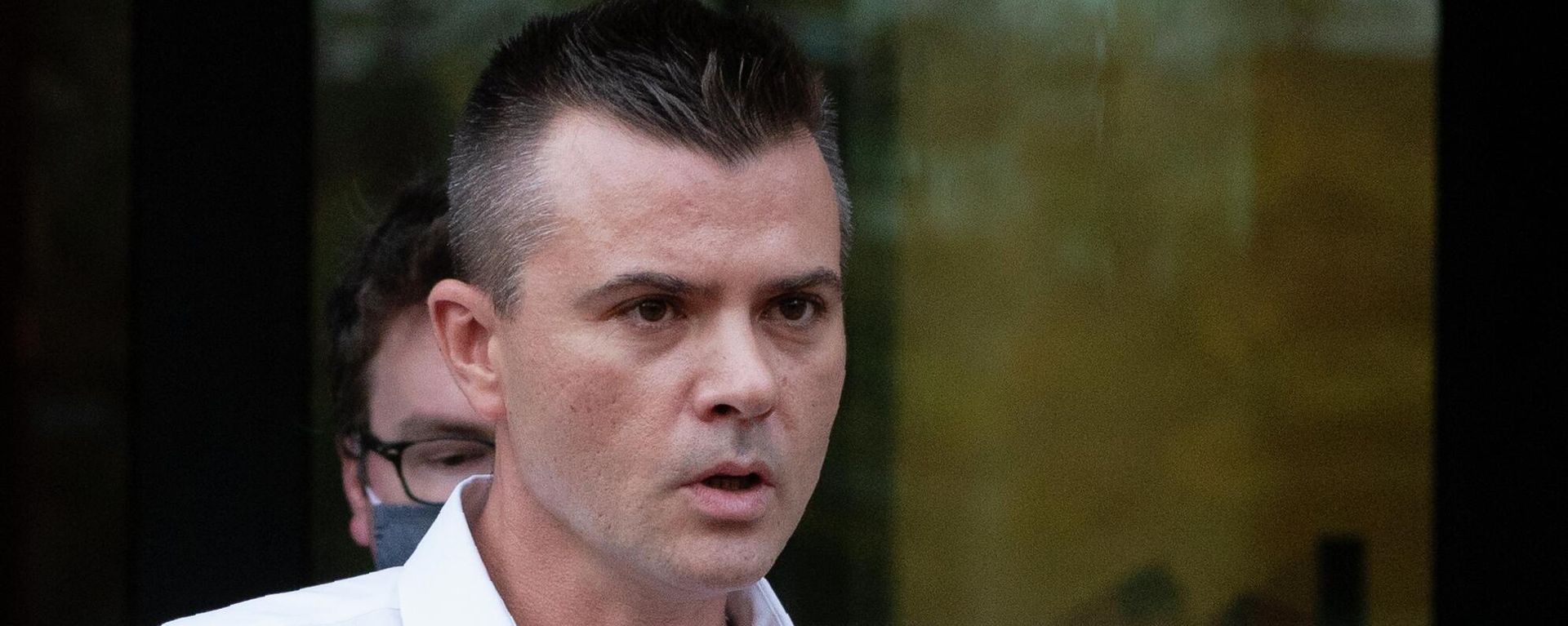 FILE - Igor Danchenko leaves Albert V. Bryan United States Courthouse in Alexandria, Va., Nov. 4, 2021. A jury has heard closing arguments in Danchenko's trial, the think tank analyst accused of lying to the FBI about his role in the creation of a discredited dossier about former President Donald Trump. - Sputnik International, 1920, 18.10.2022
