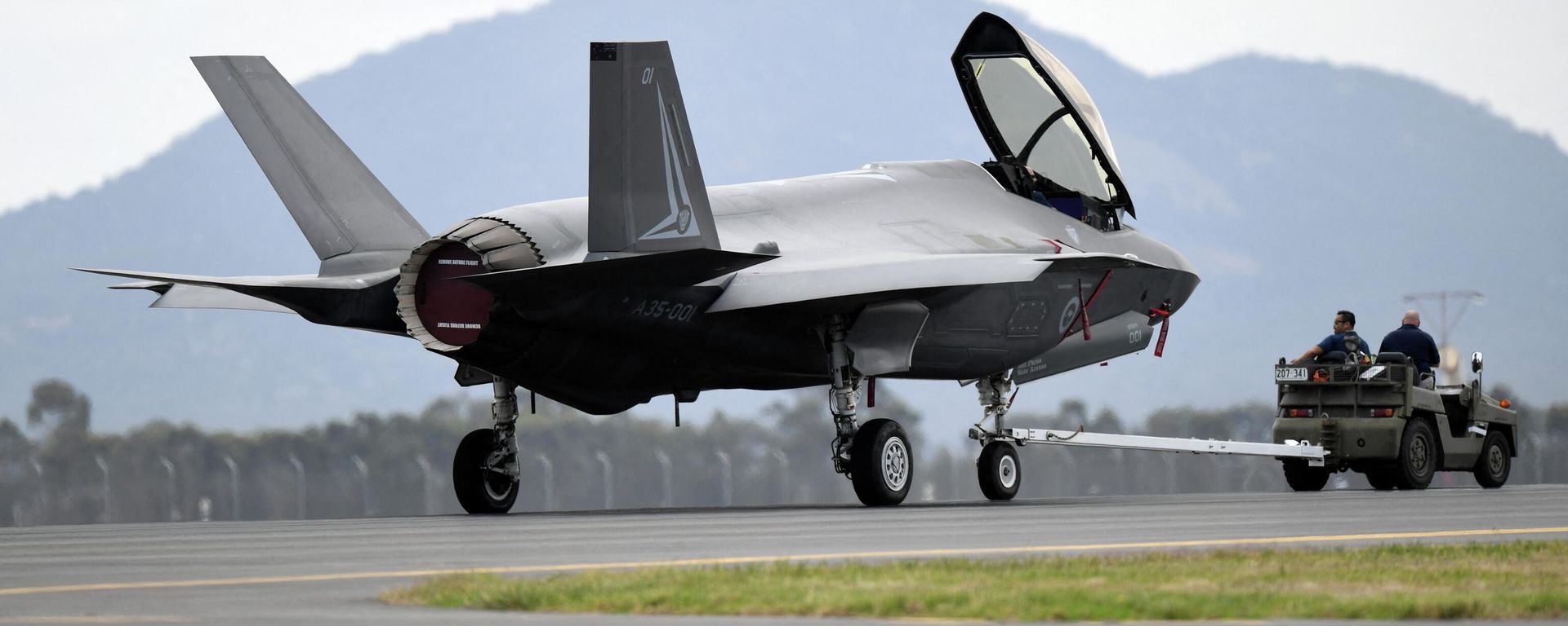 A Royal Australian Air Force F-35A Lightning II multirole fighter. - Sputnik International, 1920, 19.10.2022