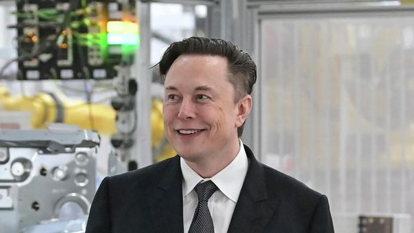 Tesla CEO Elon Musk attends the opening of the Tesla factory Berlin Brandenburg in Gruenheide, Germany, March 22, 2022. - Sputnik International