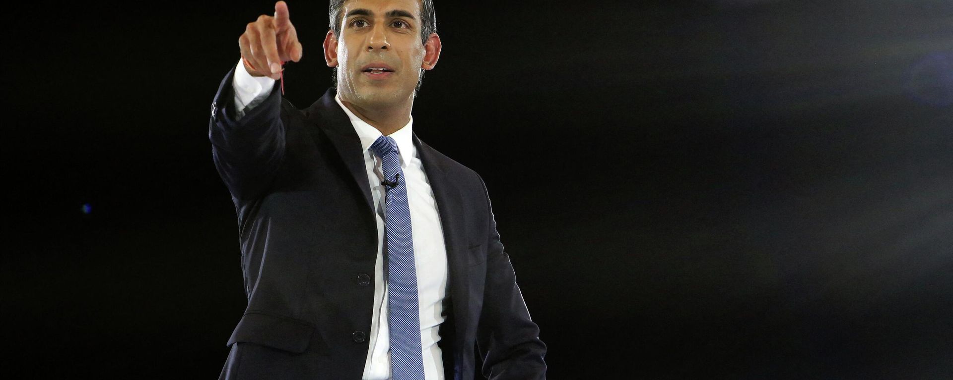 Rishi Sunak, Britain's former Chancellor of the Exchequer and a contender to become the country's next Prime Minister and leader of the Conservative party, answers questions as he takes part in the final Conservative Party Hustings event at Wembley Arena, in London, on August 31, 2022 Rishi Sunak, Britain's former Chancellor of the Exchequer and a contender to become the country's next Prime Minister and leader of the Conservative party, answers questions as he takes part in the final Conservative Party Hustings event at Wembley Arena, in London, on August 31, 2022 - Sputnik International, 1920, 24.10.2022