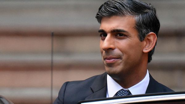 Rishi Sunak enters a car as he leaves from Conservative Party Headquarters in central London having been announced as the winner of the Conservative Party leadership contest, on October 24, 2022. - Sputnik International