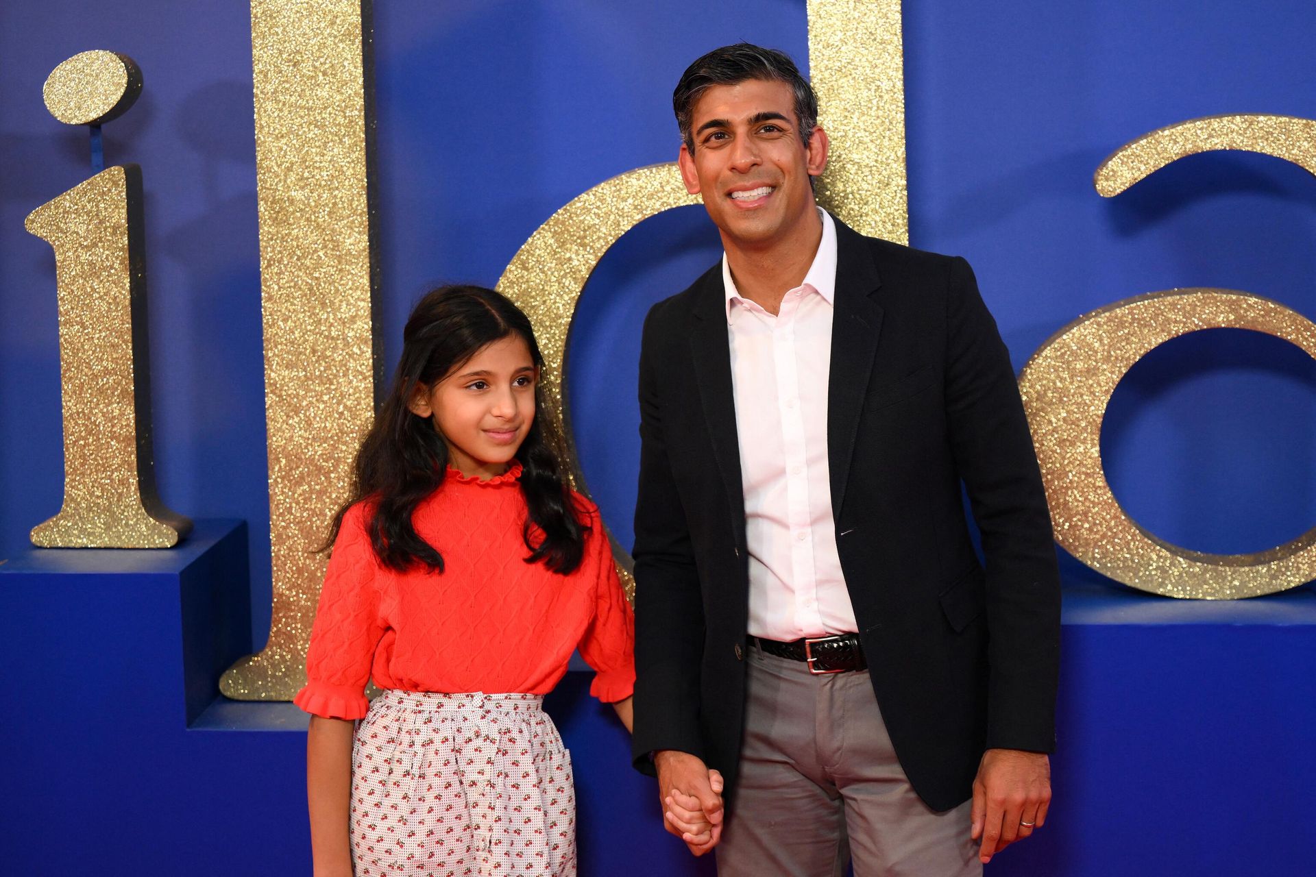 Britain's Prime Minister Rishi Sunak poses with daughter. - Sputnik International, 1920, 25.10.2022