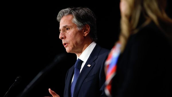 Secretary of State Antony Blinken speaks during a news conference with Canada's Foreign Minister Melanie Joly on Thursday, Oct. 27, 2022 in Ottawa, Ontario, Canada. - Sputnik International