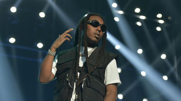 Takeoff of the group Migos performs during the 2019 BET Experience in Los Angeles on  June 22, 2019. - Sputnik International