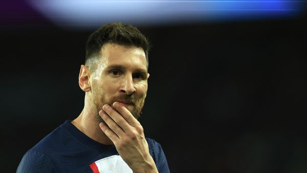 PSG's Lionel Messi reacts during the French League One soccer match between Paris Saint-Germain and Nice at the Parc des Princes in Paris - Sputnik International