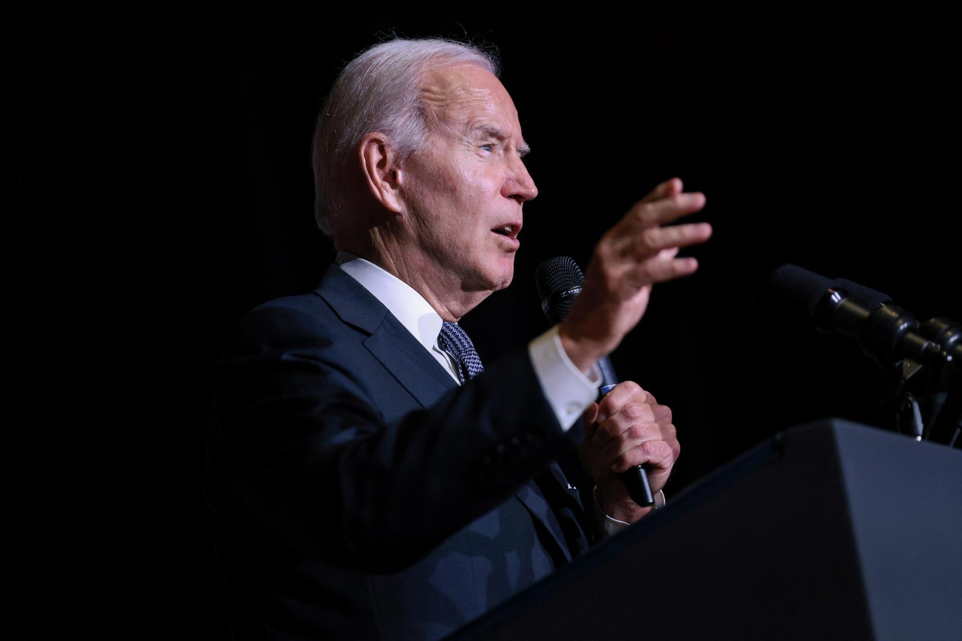 US President Joe Biden speaks about student debt relief at Delaware State University in Dover, Delaware, on October 21, 2022 - Sputnik International, 1920, 13.11.2022