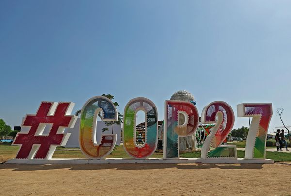 Логотип Конференции Организации Объединенных Наций по изменению климата 2022 года в Египте - Sputnik International