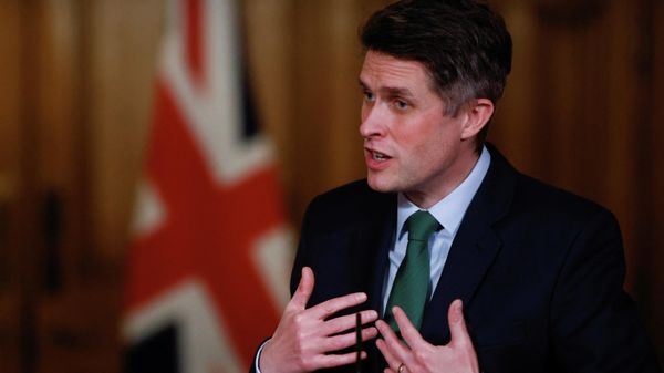 Britain's Education Secretary Gavin Williamson speaks during a virtual press conference inside 10 Downing Street in central London on February 24, 2021 - Sputnik International