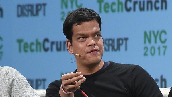NEW YORK, NY - MAY 15:  (L-R) Matt Turck, Spencer Lazar, Sriram Krishnan and Mar Hershenson speak onstage during TechCrunch Disrupt NY 2017  at Pier 36 on May 15, 2017 in New York City.  - Sputnik International