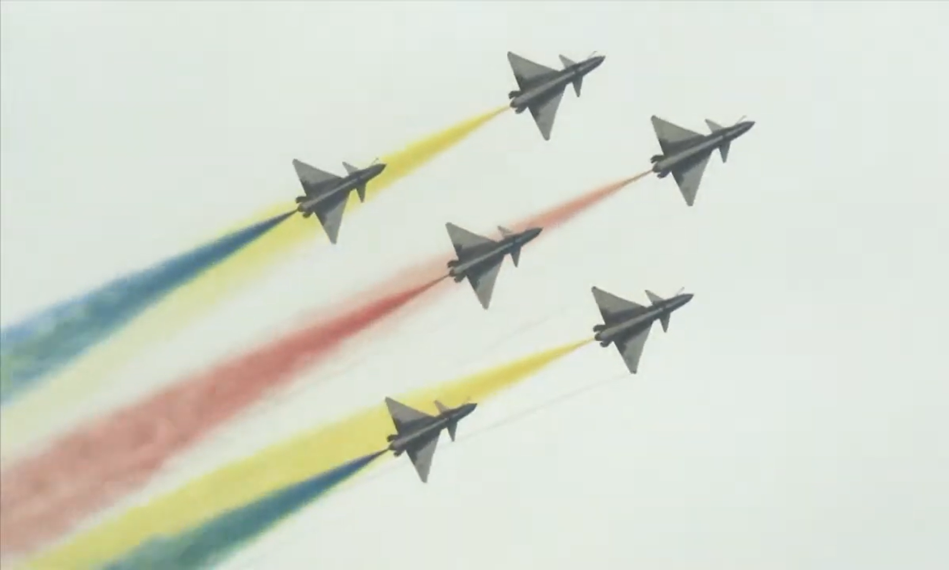 The August 1 aerobatic team flying in formation at Air Show China 2022 in Zhuhai on November 8, 2022. - Sputnik International, 1920, 15.11.2022