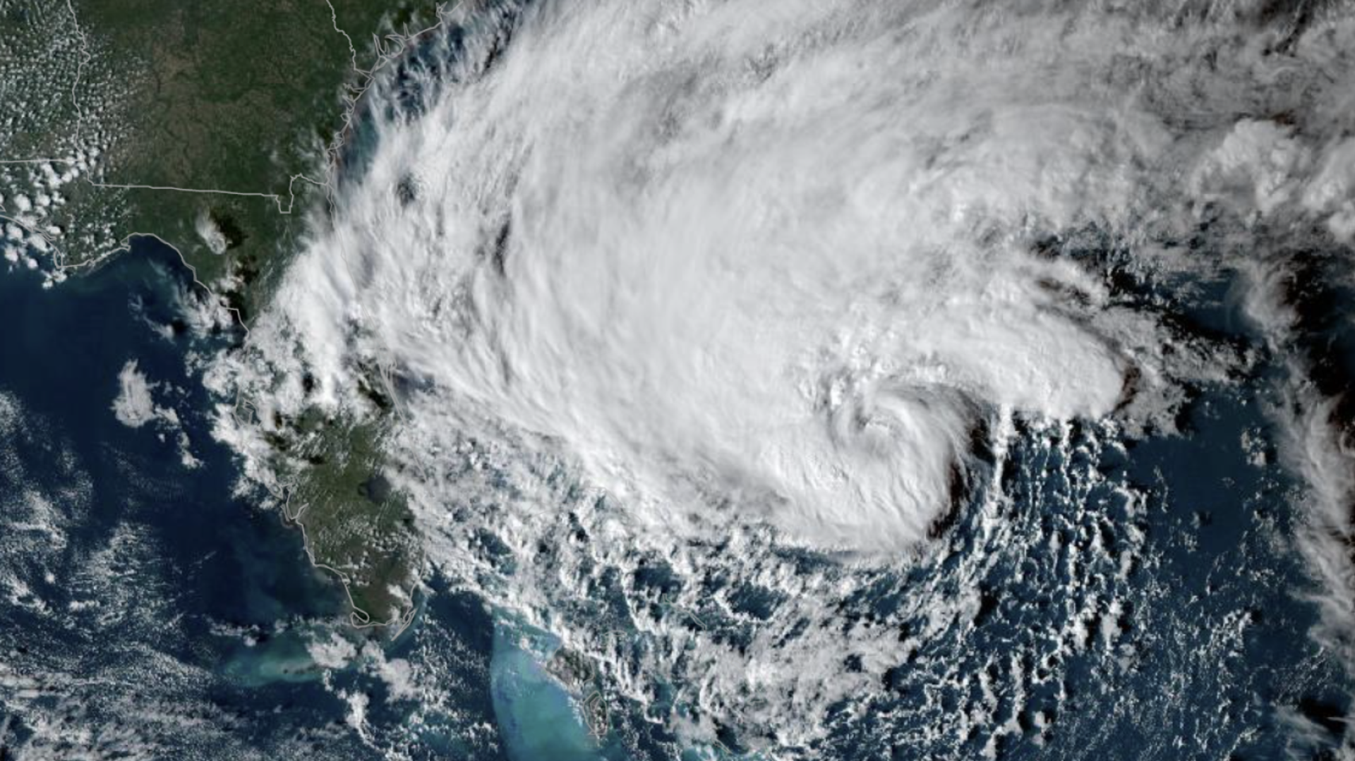 NOAA satellite image of Tropical Storm Nicole off the coast of Florida on Tuesday, November 8, 2022 NOAA satellite image of Tropical Storm Nicole off the coast of Florida on Tuesday, November 8, 2022 - Sputnik International, 1920, 08.11.2022