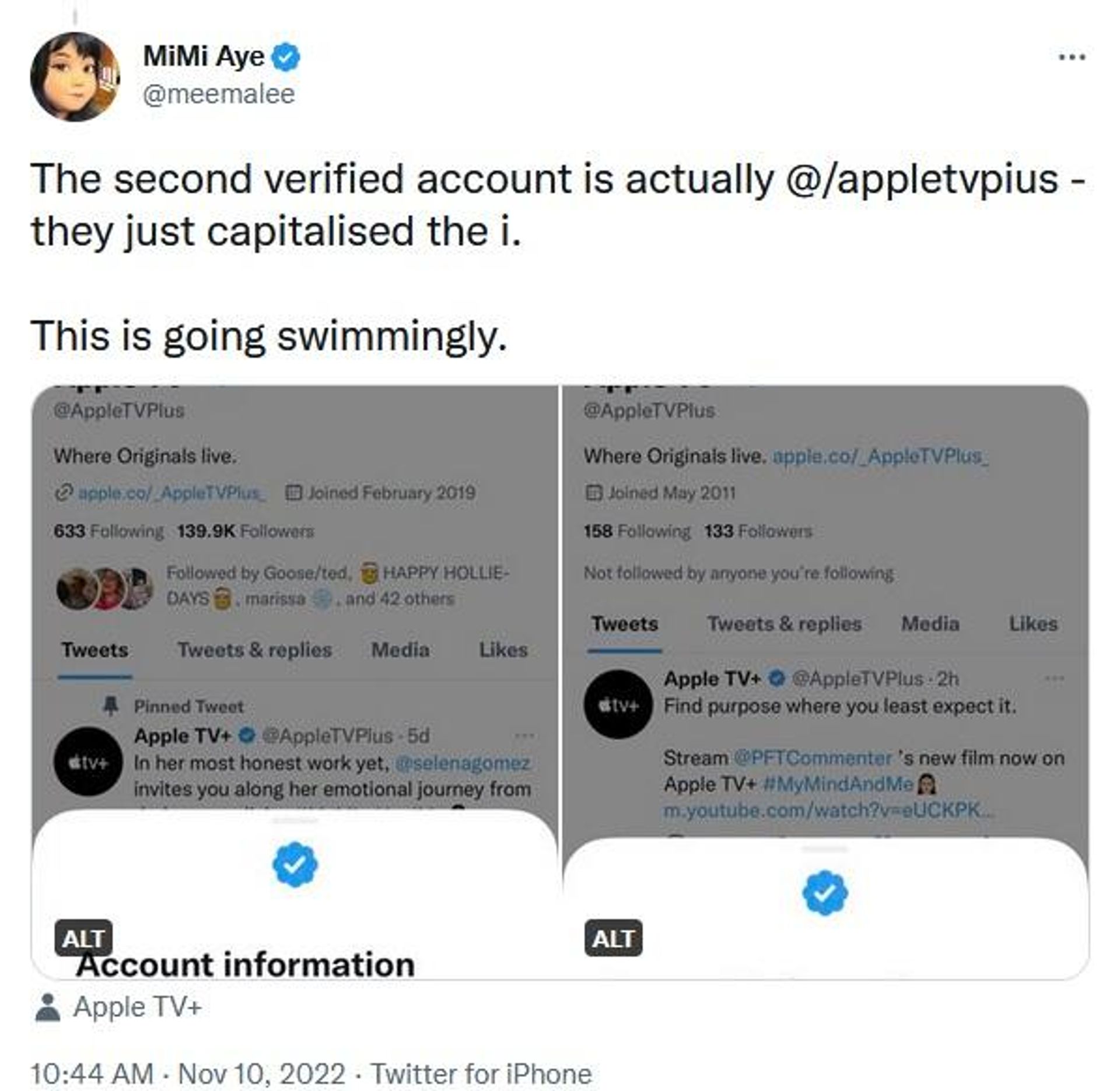 MiMi Aye tweet screenshot MiMi Aye tweet screenshot - Sputnik International, 1920, 12.11.2022