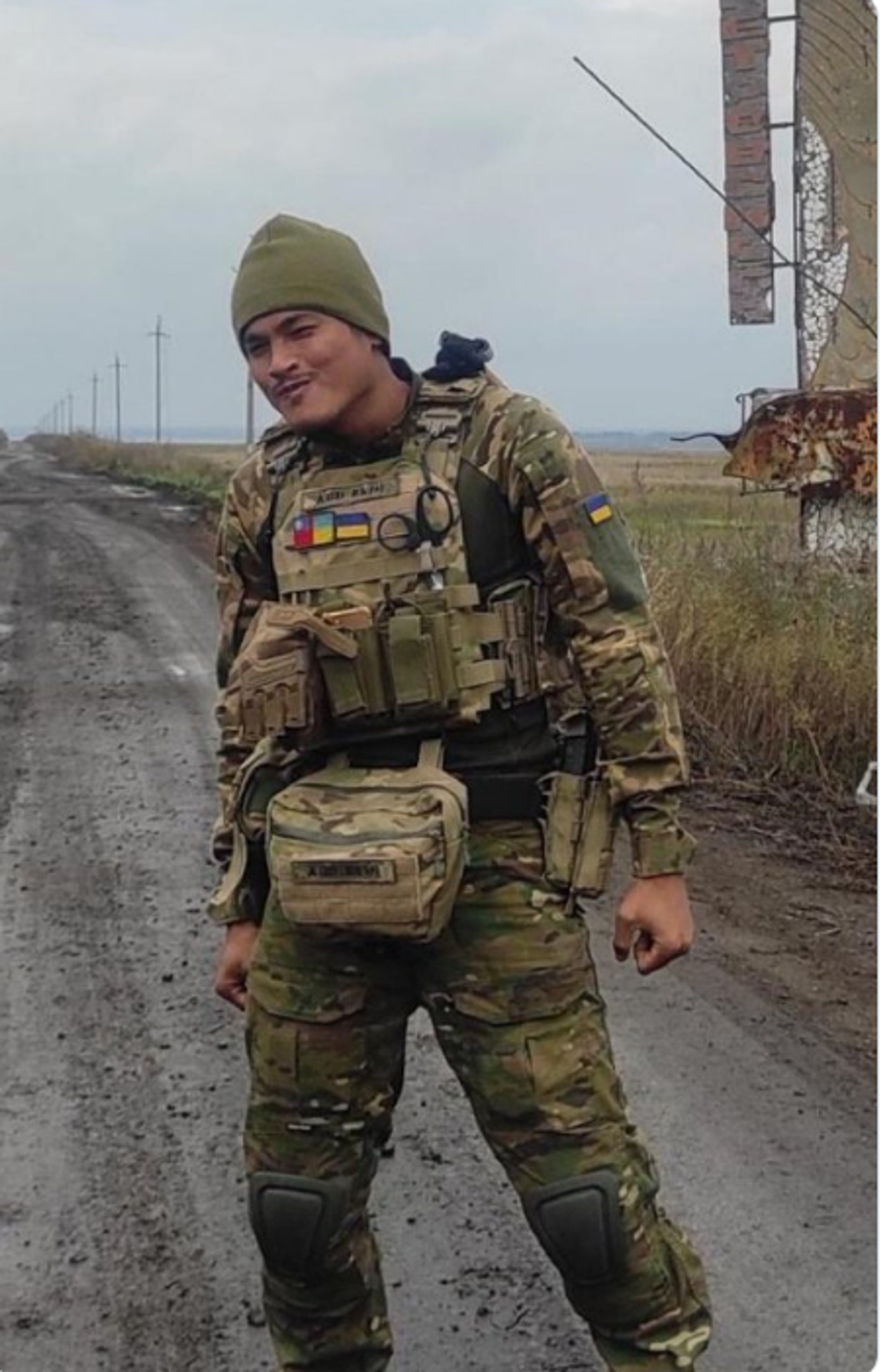 A photo of alleged Japanese neo-Nazi mercenary 'Dobre' who joined the Ukrainian forces. A photo of alleged Japanese neo-Nazi mercenary 'Dobre' who joined the Ukrainian forces. - Sputnik International, 1920, 13.11.2022