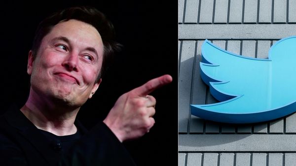Tesla CEO Elon Musk on March 14, 2019, Hawthorne, California and the Twitter logo outside their headquarters in San Francisco, California, on October 28, 2022. Tesla CEO Elon Musk on March 14, 2019, Hawthorne, California and the Twitter logo outside their headquarters in San Francisco, California, on October 28, 2022. - Sputnik International