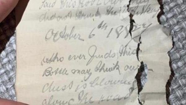135-year-old message - Sputnik International