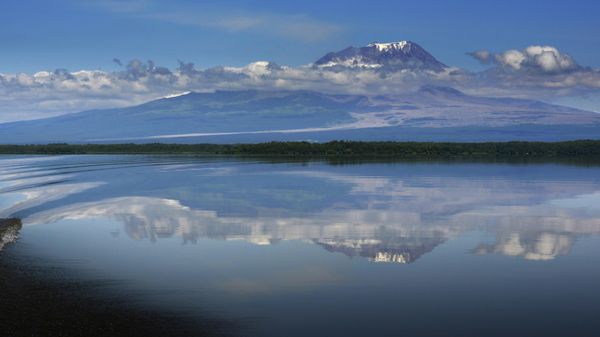 Russia's Shiveluch volcano - Sputnik International