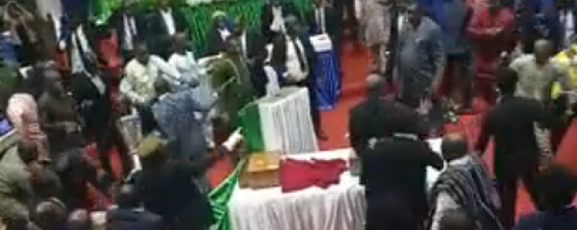 Sierra Leone MPs fight over the country's new electoral system, 24.11.2022 Sierra Leone MPs fight over the country's new electoral system, 24.11.2022 - Sputnik International, 1920, 24.11.2022