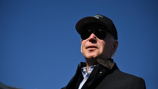 US President Joe Biden speaks to the press after visiting a Nantucket, Massachusetts, fire station on November 24, 2022. - Sputnik International
