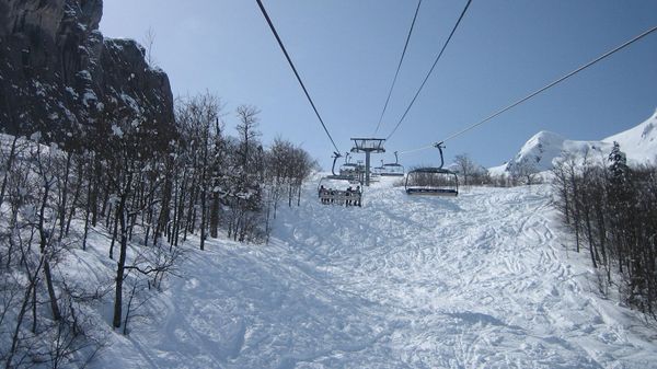 Skiing at Gourette resort - Sputnik International