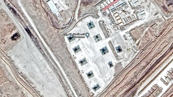 American base in al-Shaddadi, northeast Syria. GoogleMaps screengrab. - Sputnik International