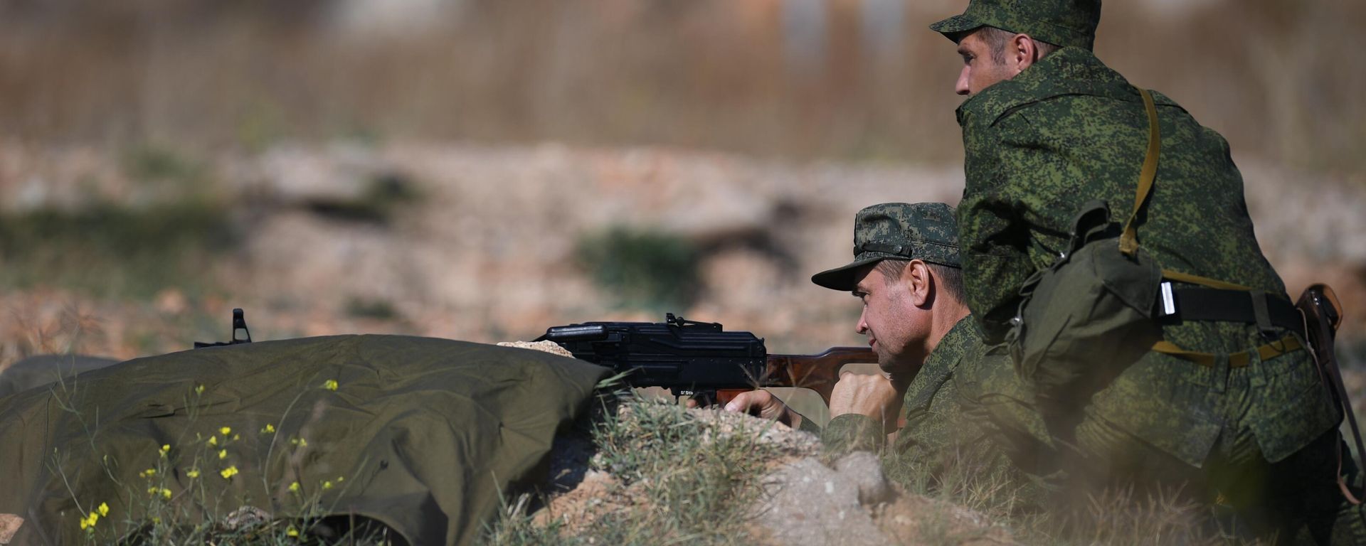 Reservists called up under Russia's partial mobilization in September, on a training ground in Sevastopol, Crimea. September 30, 2022. - Sputnik International, 1920, 28.11.2022