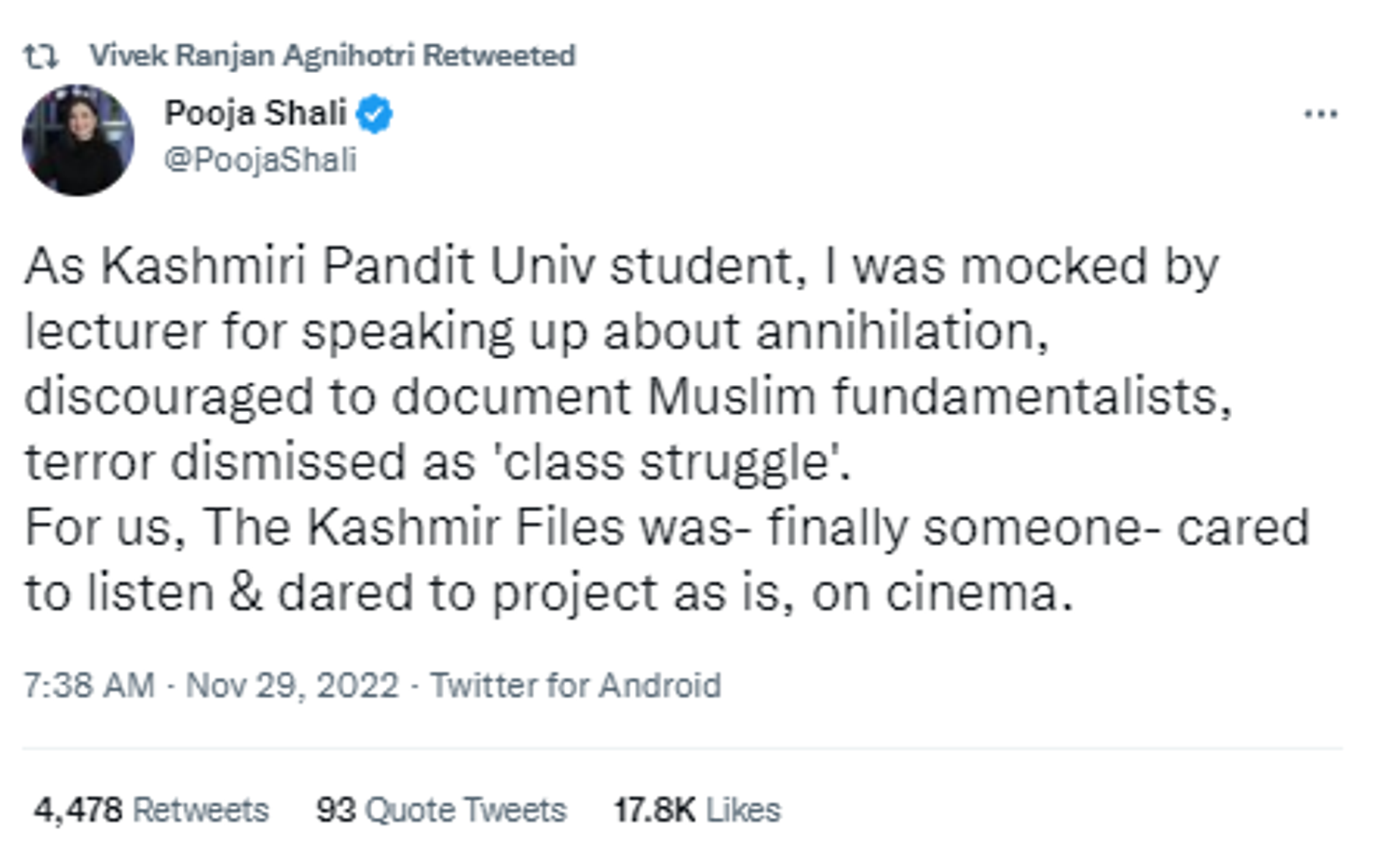 Netizens react to Israeli filmmaker Nadav Lapid's remark over 'The Kashmir Files' movie - Sputnik International, 1920, 30.11.2022