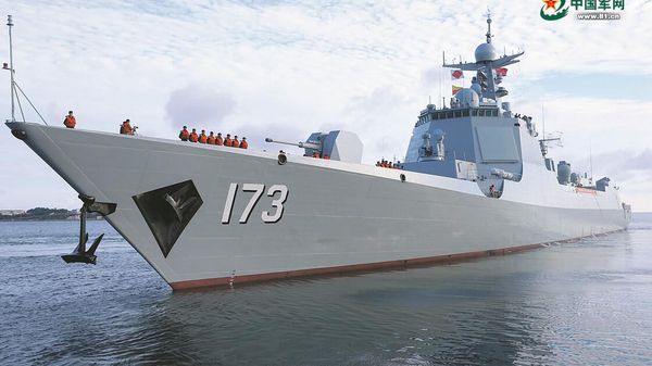 the guided missile destroyer Changsha - Sputnik International