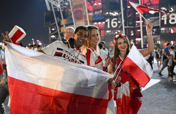 Polish national team fans before the start of the World Cup group stage match between Poland and Argentina. - Sputnik International