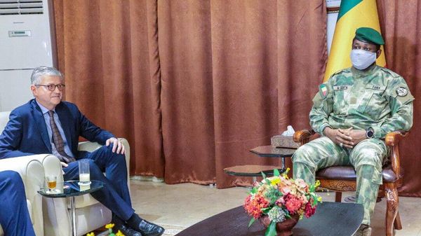 Mali's transition leader Col Assimi held discussions with the UN head of peacekeeping operations Jean-Pierre Lacroix, who has been on a two-day tour of Mali on December 5-6, 2022.  - Sputnik International