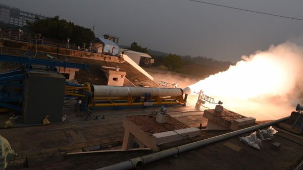 The Indian Space Research Organisation (#isro) said the performance of the booster motor made by Economic Explosives Ltd for its PSLV-XL rocket was satisfactory. - Sputnik International